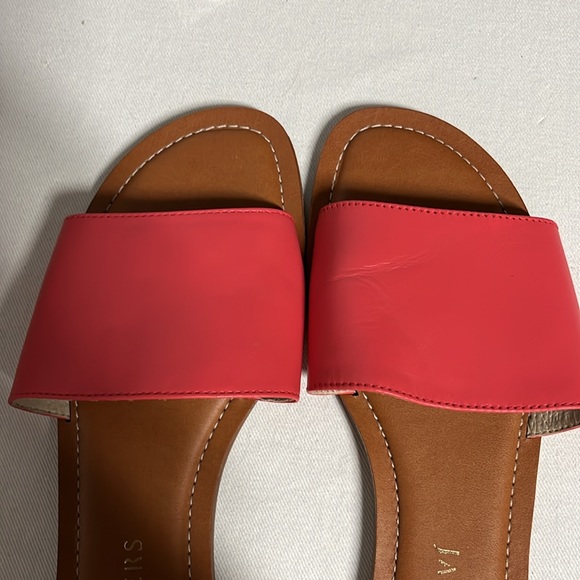 Jack Rogers Selina Slides in Deep Coral - Picture 6 of 7